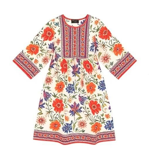 Block Print Cotton Dress