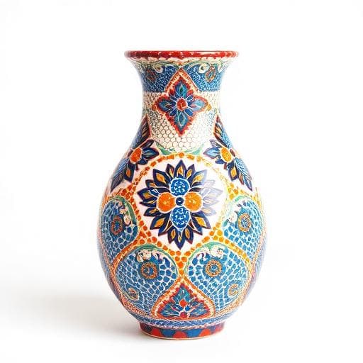Ceramic Mosaic Vase